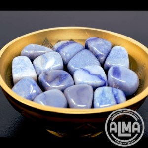 Cuarzo azul con logo